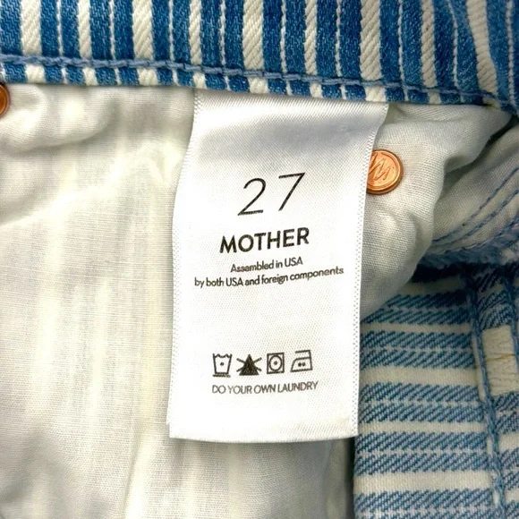 Mother High Waisted Smokin Double Mini Skirt Size 27 - Picture 9 of 16